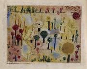 Paul Klee Abstract-imaginary garden